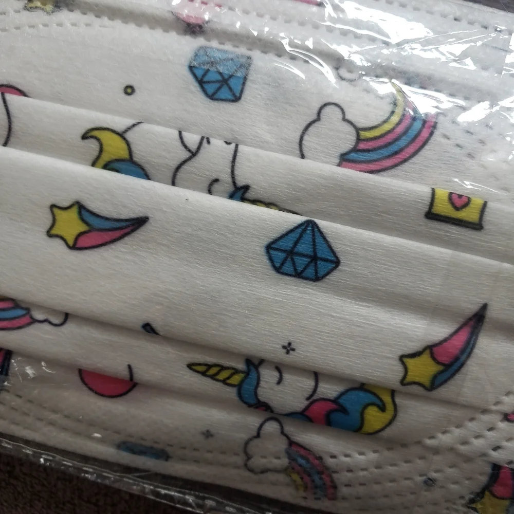 - 🦄💎 Kids disposable face masks 💎🦄 10 pack